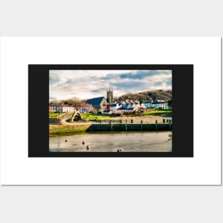 Aberaeron Harbour - Coastal Scenery Posters and Art